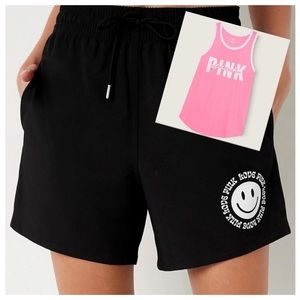 Victoria’s Secret PINK TANK BOARD SHORT SET OUTFIT NEW